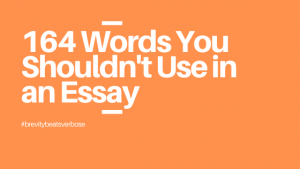 words not to use in an argumentative essay