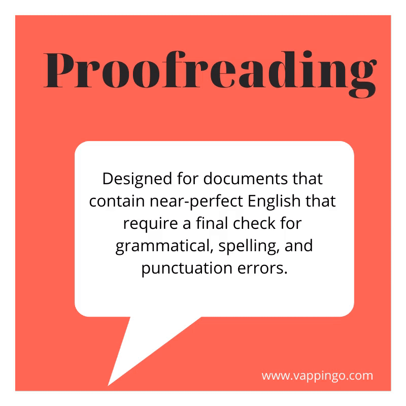 define essay proofreading